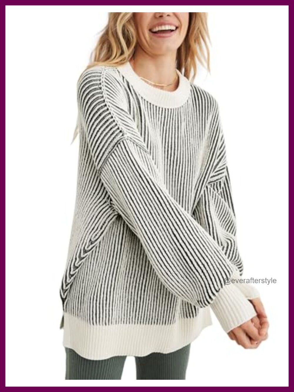 Chenille Sweater Women Crew Neck Pullover Knit Long Sleeve